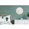 Minimalistisch - Love - Beige Wandcirkel aluminium klein -slaapkamer
