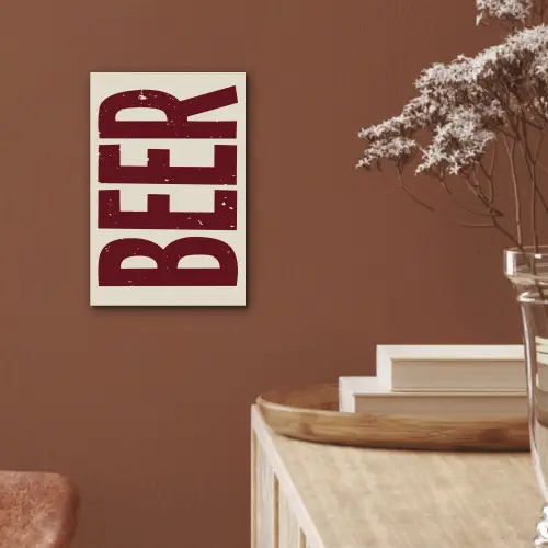 Japandi - Beer - Red - Retro aluminium wit klein -sfeer4