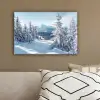 Sneeuw - Winter - Landschap - Bergen canvas 2cm klein -sfeer3