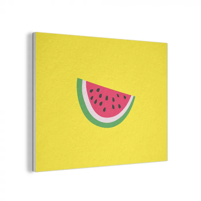 Fruit - Watermeloen - Geel PET vilt klein -3d