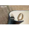 Beige - Vintage - Bestek Placemat vinyl groot -closeup