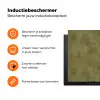 Textuur - Abstract - Groen Inductie beschermer vinyl 3mm klein 276 -zzzzzzz-td-ups