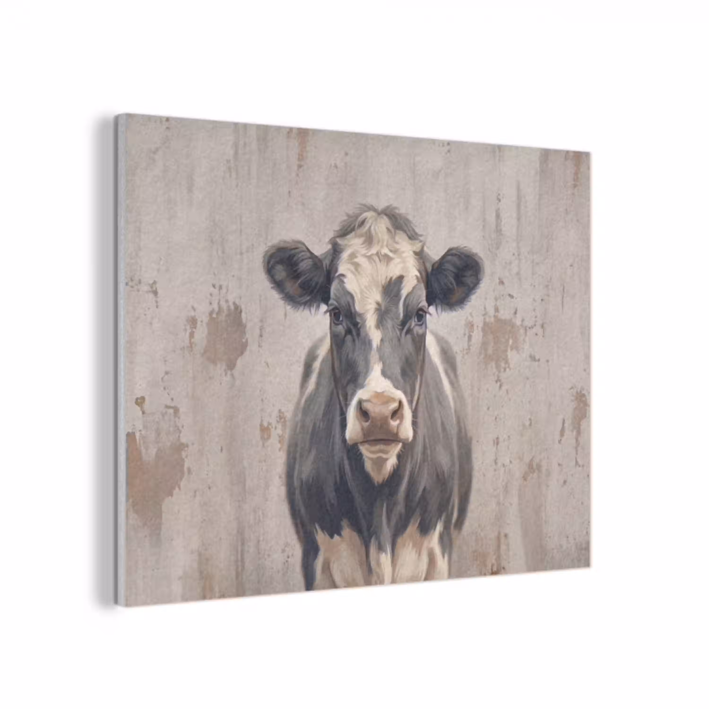 Koe - Portret - Dieren - Modern PET vilt klein -3d