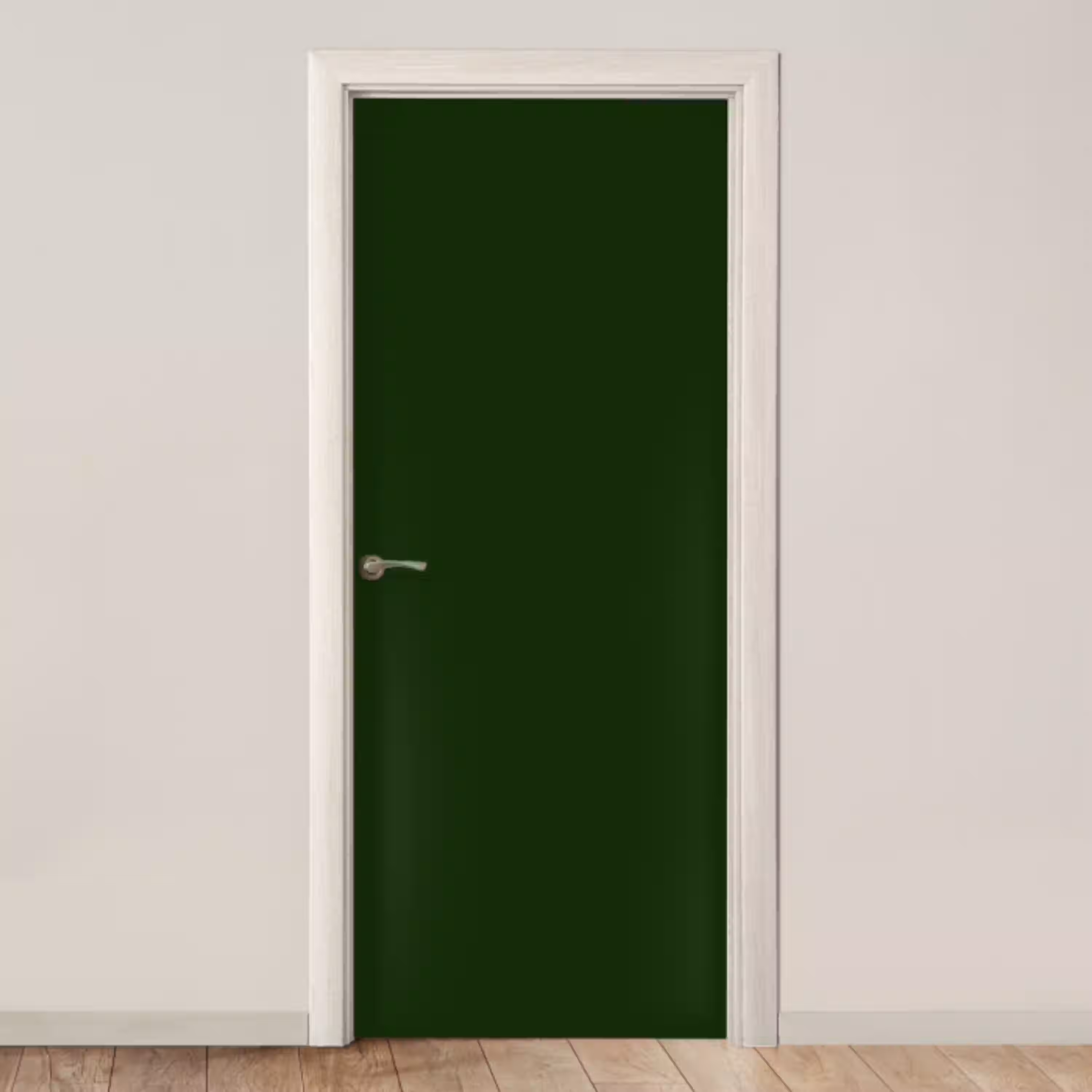 Forest - Green - Groen deurposter klein 289 -3d_beige