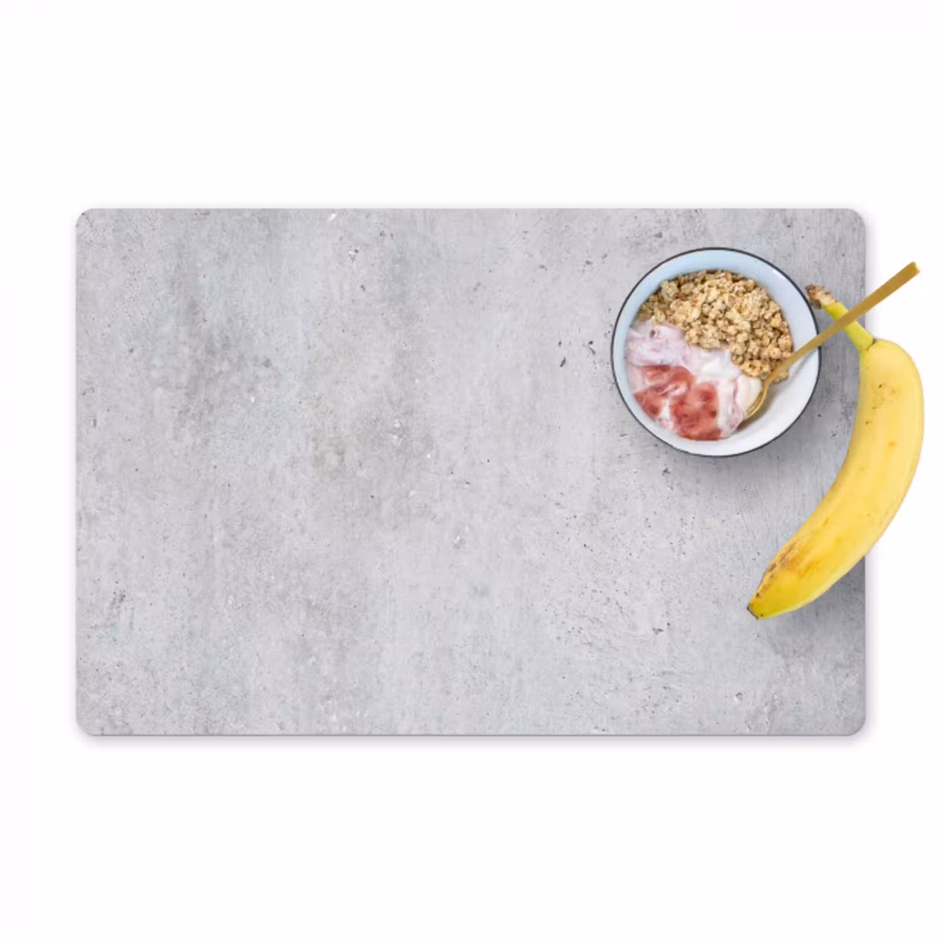 Beton - Textuur - Achtergrond - Grijs - Industrieel Placemat vinyl groot -zzzproduct_Kitchenyeah-website