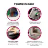 Portret - Vrouw - Modern Inductie beschermer vinyl 3mm middel -zzzzzzz-hd-werking