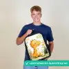 Dino - Voetbal - Oranje Rugzak - Zwart middel -sfeer7_NL