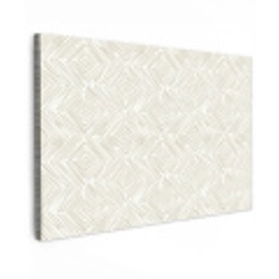 Abstract - Ruiten - Beige Tuinposter op houten frame 2 cm dik klein 845 -3d