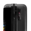 Chimpansee met Koptelefoon en Graffiti-Spray NBS - Handbagage koffer - Kinderen Unisex middel -slot