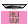 Tekst - Bold - Roze Muismat XXL klein -zzz3d