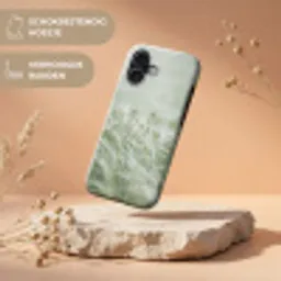 Grassen - Minimalistisch - Groen Toughcase MagSafe Apple iPhone 17 klein -USP_RandenV_NL