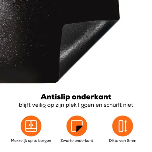 Culinaire Voorbereidingen bij Schemerlicht Inductie beschermer vinyl 3mm klein -zzzzzzz-td-onderkant
