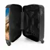 Strand pad bij zonsondergang NBS - Handbagage koffer - Kinderen Unisex middel -binnenkant