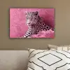 Panter - Luxe - Roze canvas 2cm klein -sfeer3