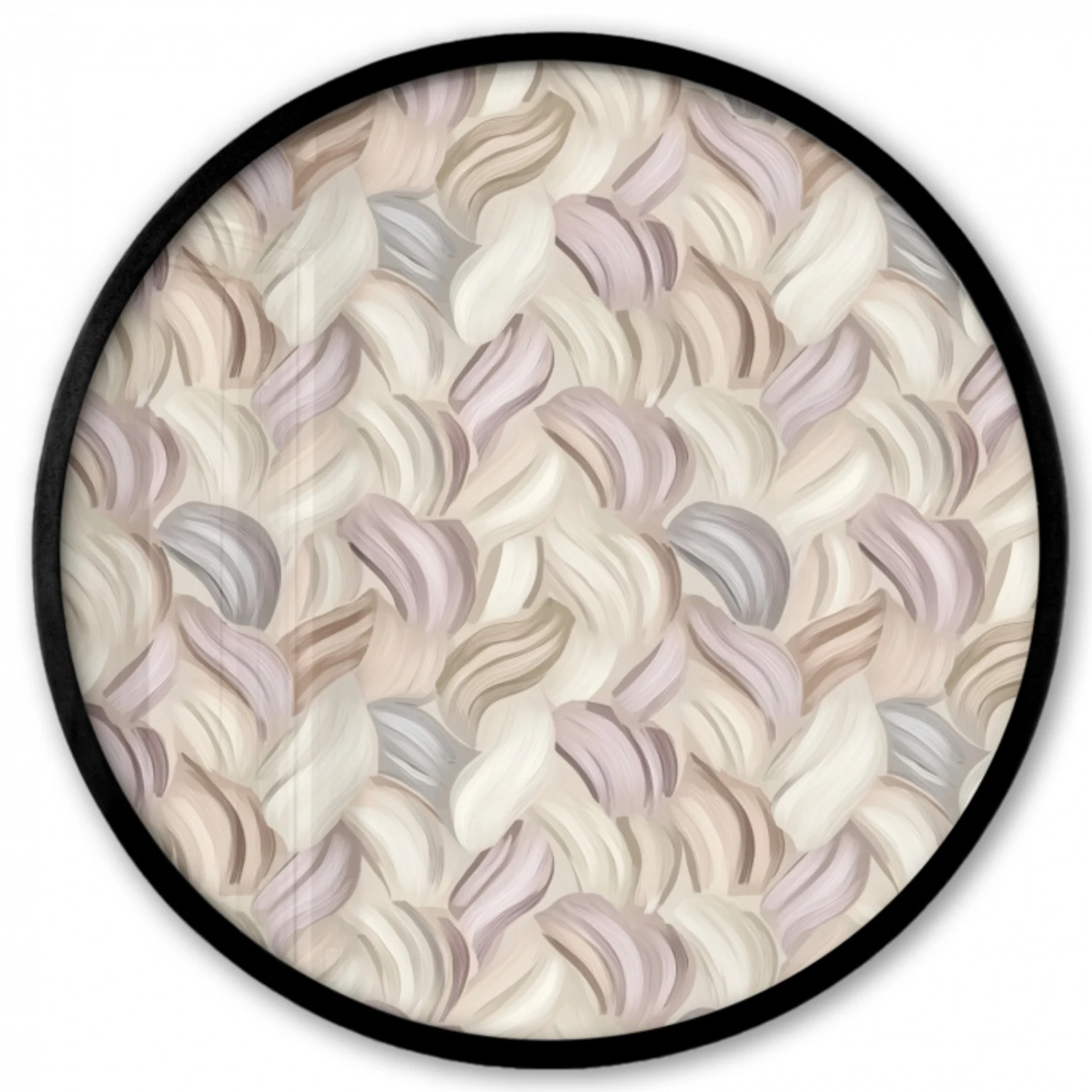 Abstract - Golvend - Pastel Fotolijst rond zonder passe partout klein 856 -3d