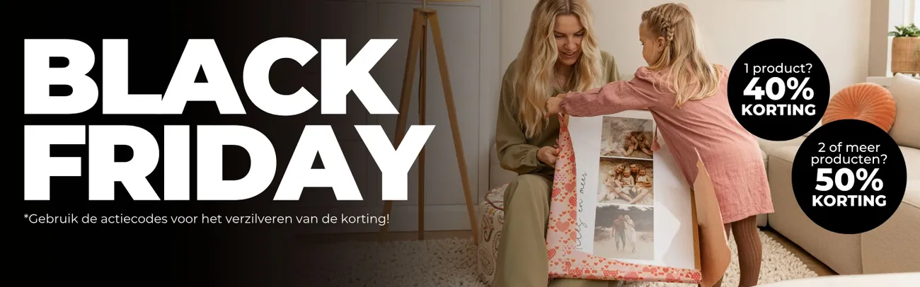Black Friday, gebruik de actiecodes voor het verzilveren van de korting!