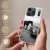 Paard - Auto - Zwart - Wit Telefoonhoesje iPhone 17 Pro klein -sfeer3_NL