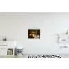 Fruit -  Stilleven - Wijn - Kaars textielposter latten blank klein -kinderkamer