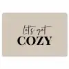 Beige - Winter - Quote - Cozy Placemat vinyl groot -zzsfeer1_Kitchenyeah-website