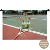 Matcha Club - Tennis - Matcha Wandkleed katoen klein -t3d_DE