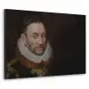 Willem van Oranje - Schilderij - Oude meesters - Kunst Textielframe zwart klein -3d