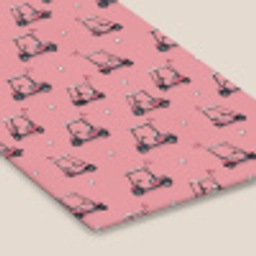 Golfkar - Retro - Roze fotolijst zwart zonder passe partout klein 224 -zsfeer6