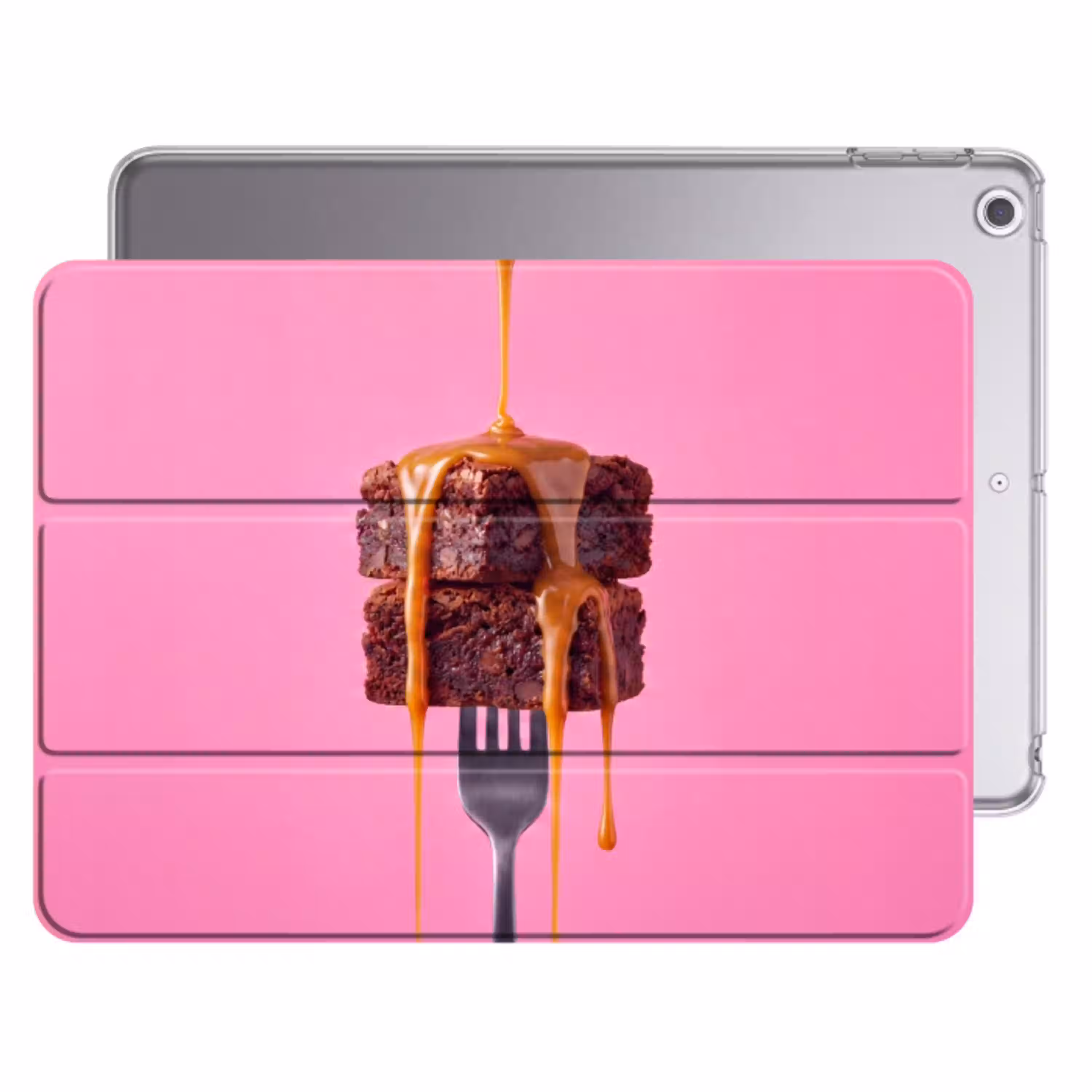 Brownie - Karamel - Eten Apple iPad 2017 middel -threedimensional_3d_global