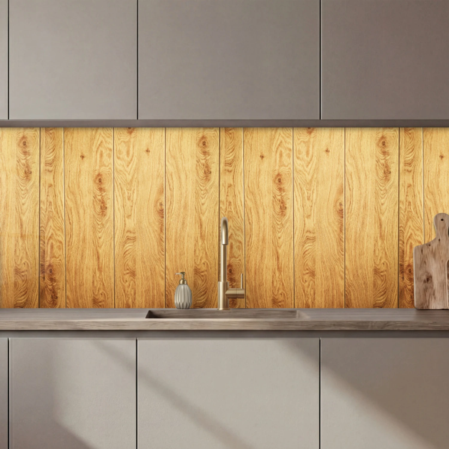 Patronen - Planken - Natuur keuken achterwand 2 middel 871 zz_3dshopping