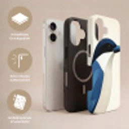 Illustratie - Blauw - Vogel Toughcase MagSafe Apple iPhone 17 klein -USP_Lagen_DE