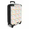 Kreeft en citroen patroon kleurrijk NBS - Handbagage koffer - Kinderen Unisex middel -productfoto_3d