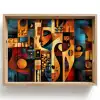 Figuren - Abstract - Symbolen Dienblad Rechthoek middel -z3d_shopping