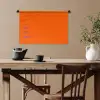 See te good - Paars - Oranje Wandkleed katoen klein -sfeer6