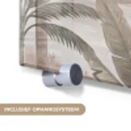 Kraanvogels - Palmbomen - Tropisch plexiglas 5mm klein -zzsysteem_NL