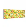 Kiwi - Sinasappel - Mango - Perzik canvas 2cm klein 828 -z3d