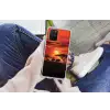 Savanne - Olifanten - Zonsondergang Telefoonhoesje Samsung Galaxy S10 Lite klein -handS10Lite