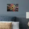 Explosie - Goud - Kleurrijk - Abstract poster papier klein -sfeer2