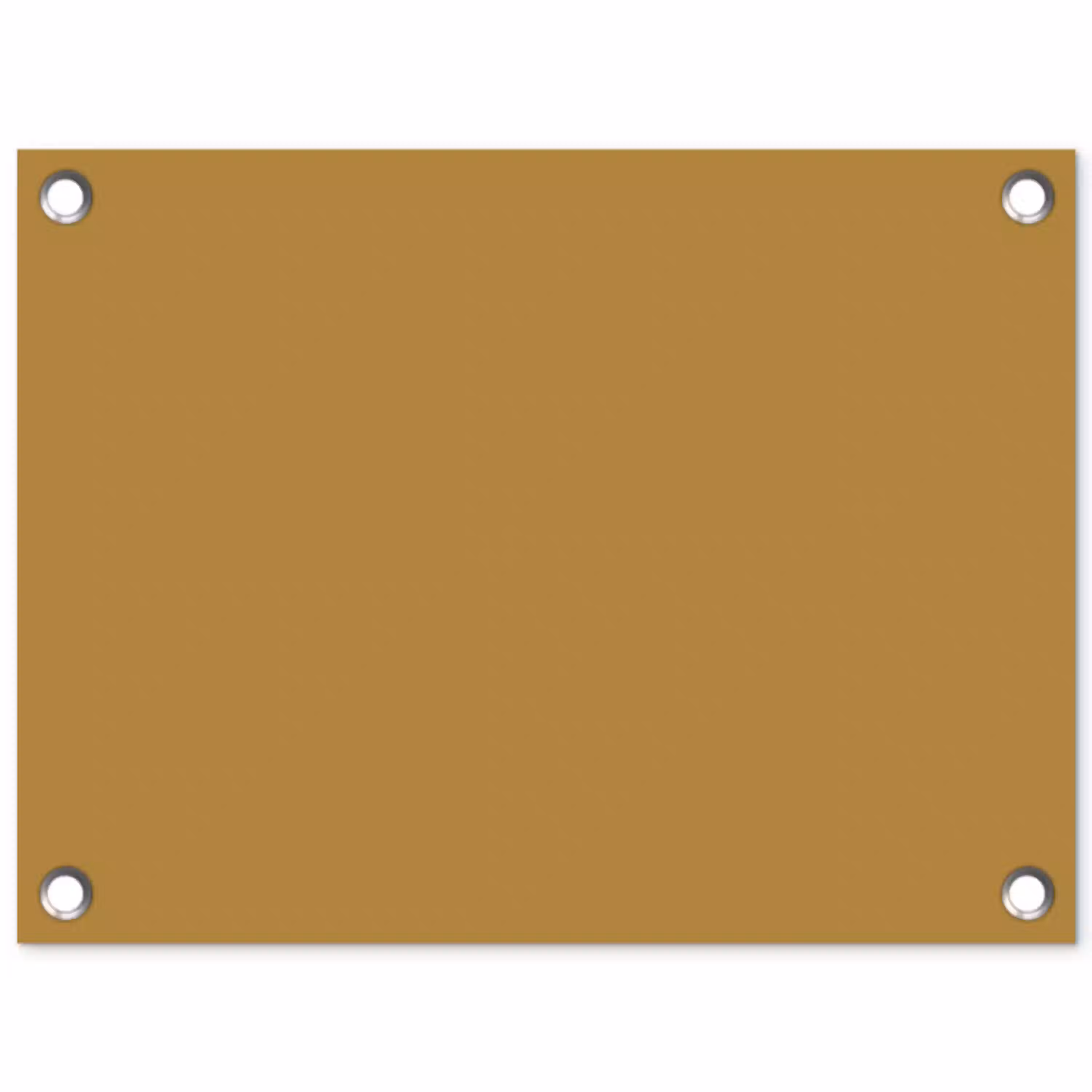 Rhythmic - Ochre - Geel tuinposter los doek klein 239 -3d