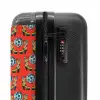 Retro disco laarzen patroon kleurrijk NBS - Handbagage koffer - Kinderen Unisex middel -slot