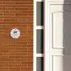 Witte - Natuurstenen - Modern Naambord Rond klein -sfeer3-rond-XS