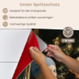 Schilderij - Oude Meesters - Zwaan keuken achterwand spatscherm klein -spatscherm_DE