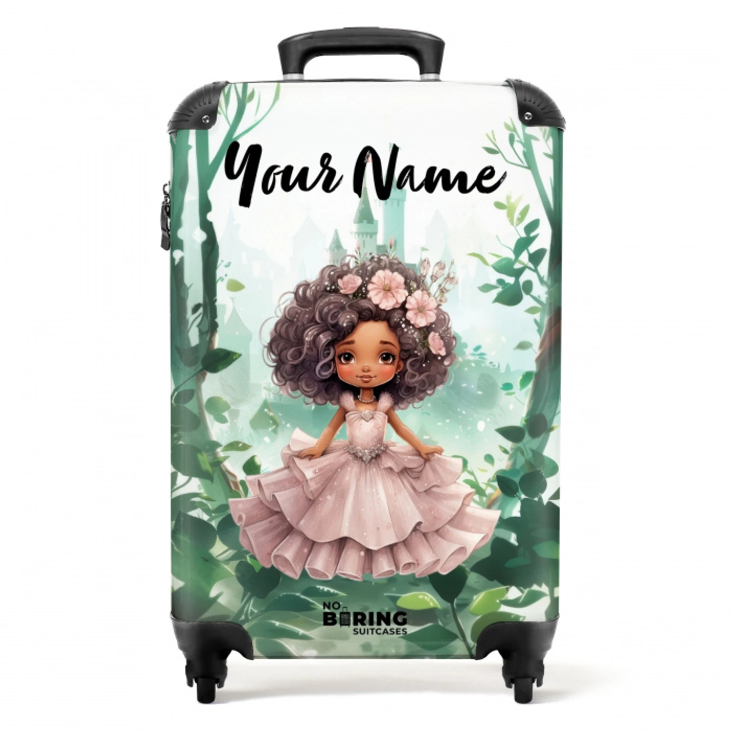 Bella bosrijk NBS - Handbagage koffer - Kinderen Unisex middel -productfoto_recht