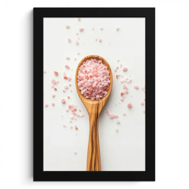 Lepel - Zout - Roze KitchenYeah - Keuken - Fotolijst klein -3d