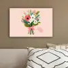 Boeket - Strikje - Kaartje - Quote canvas 2cm klein -sfeer3