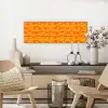 Verf - Oranje - Geel canvas 2cm klein 828 -sfeer6