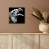 Adelaar - Portret - Roofvogels - Zwart - Wit - Vogel aluminium wit klein -sfeer4