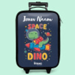 Dinosaurus - Groen - Raket - Sterrenhemel Kinderkoffer - Zwart klein -zzz_website3d_nbs2