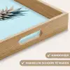 Blauw - Ananas - Disco - Discobal Dienblad Rechthoek middel -USP_HandgreepNL