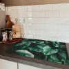 Jungle - Bladeren - Tropisch - Planten - Natuur Inductie beschermer vinyl 3mm klein -sfeer3