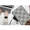 Barok - Tegel - Kleurrijk laptophoes neopreen klein 279 -bureau