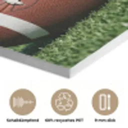 Football - Veld - Stadion - Sport PET vilt klein -closeup_DE